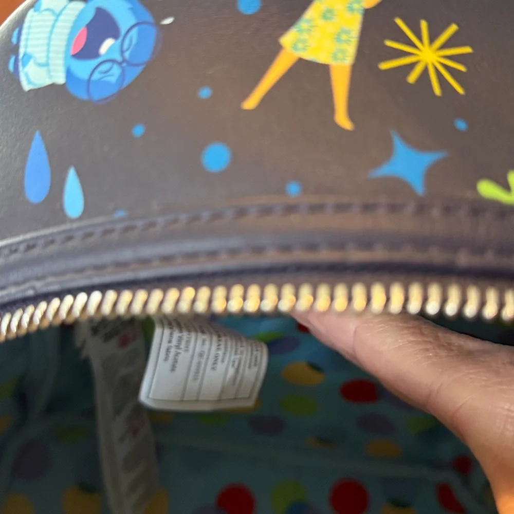Loungefly Disney/Pixar inside out, core memories APX 11 x 8